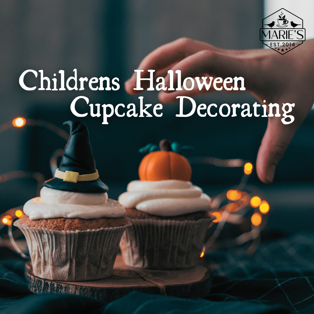 Childrens Halloween Cupcake Decorating