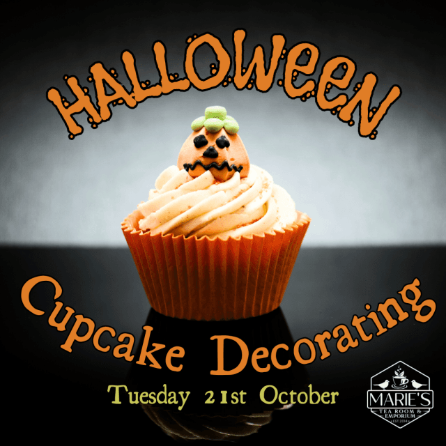 Childrens Halloween Cupcake Decorating