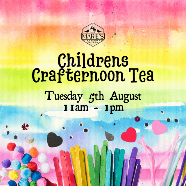 Childrens Crafternoon Tea